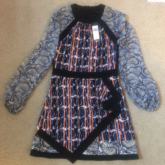 NWT Bcbgmaxazria Asymmetrical designer dress 🎊 - Picture 2 of 3